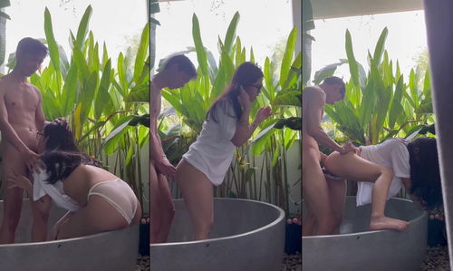 Đi du lịch mà vừa nhận phòng em đã kéo anh vào bồn tắm chịch vội